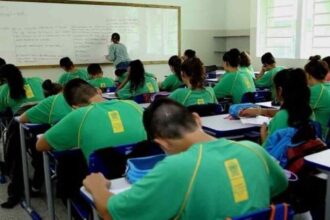 aulas escolas estadual divulgação aula escola