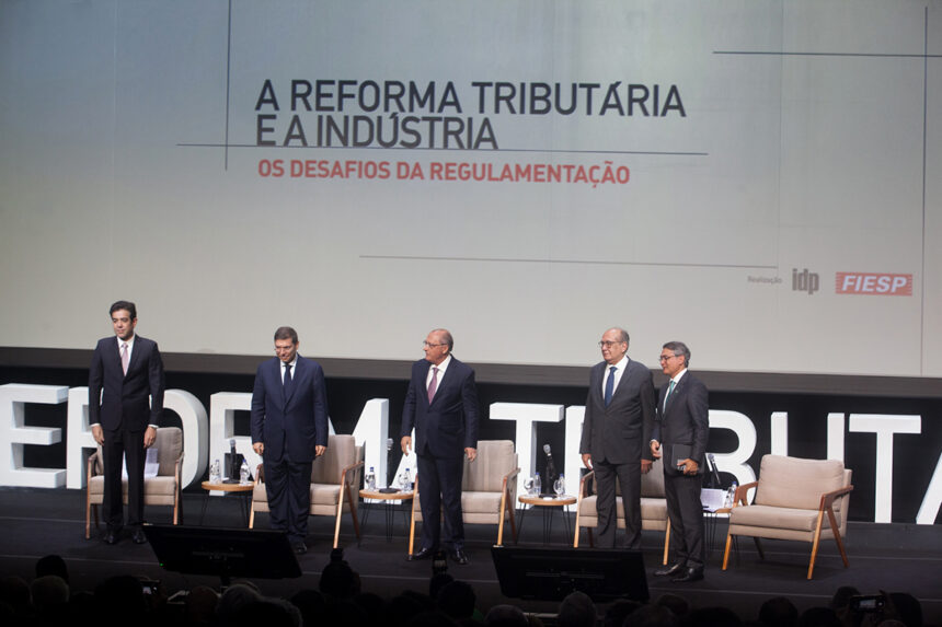 Vice-presidente da Fiems participa de evento sobre Reforma Tributária com Geraldo Alckmin na Fiesp