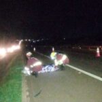 Ciclista é atropelado por Honda Civic, na BR-163, em Dourados e morre