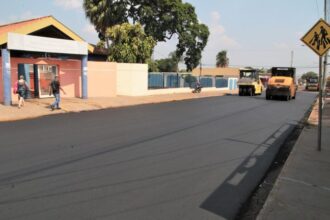 Prefeitura inicia pelo Guanandi nova frente de obras com 20km de recapeamento em 24 ruas