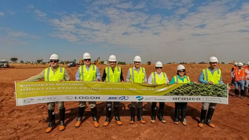 Arauco inicia terraplanagem do Projeto Sucuriú