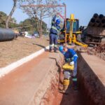 Campo Grande Saneada alcança 120 quilômetros de rede de esgoto implantados em Campo Grande