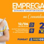 Com oferta de 200 vagas em diversas áreas e funções, Emprega CG no Seu Bairro chega à Comunidade Homex