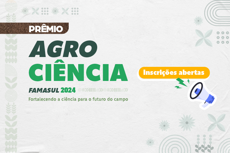 Estão abertas as inscrições para o Prêmio Agrociência 2024