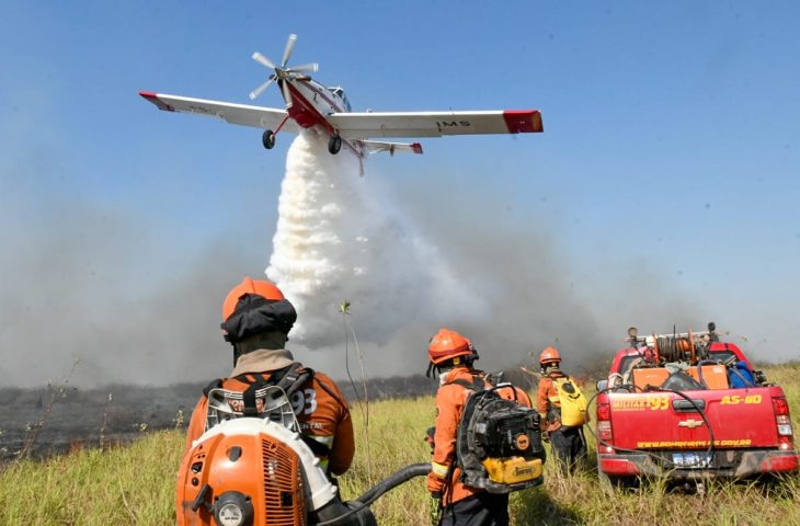 Governo de MS declara situação de emergência em cidades afetadas por incêndios florestais