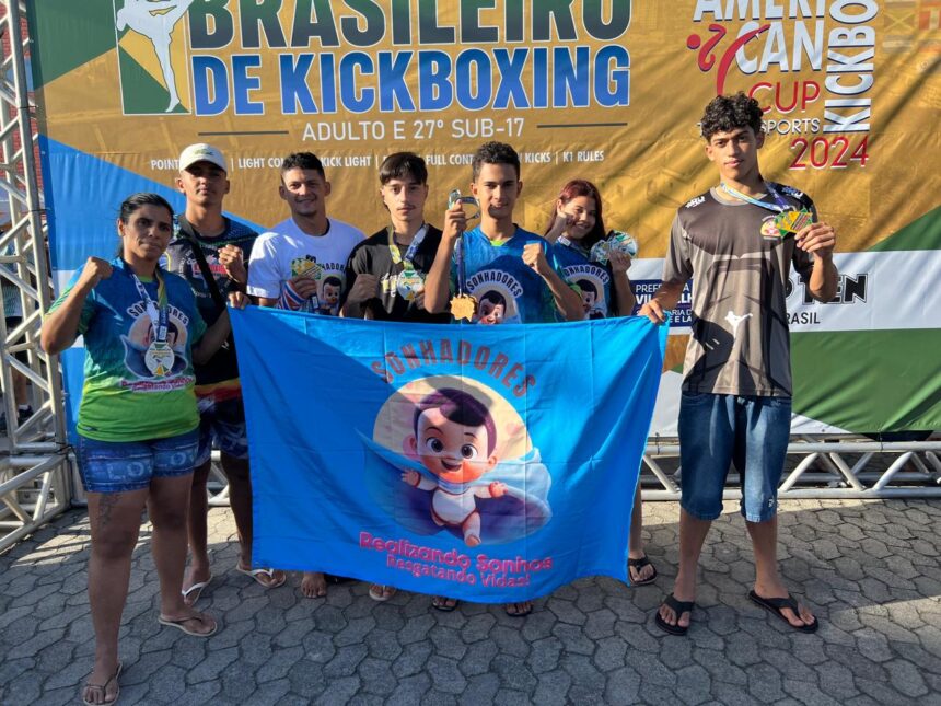 Mato Grosso do Sul recebe 30 medalhas no  33º Campeonato Brasileiro de Kickboxing em ES