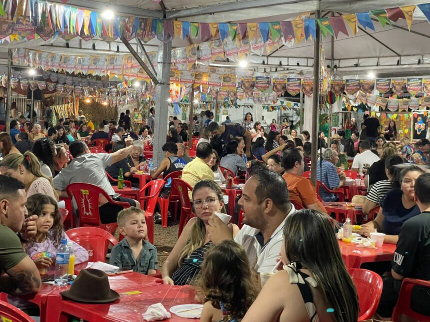 Primeiro dia do Arraiá do Santuário São Judas Tadeu é sucesso, com milhares de famílias presentes