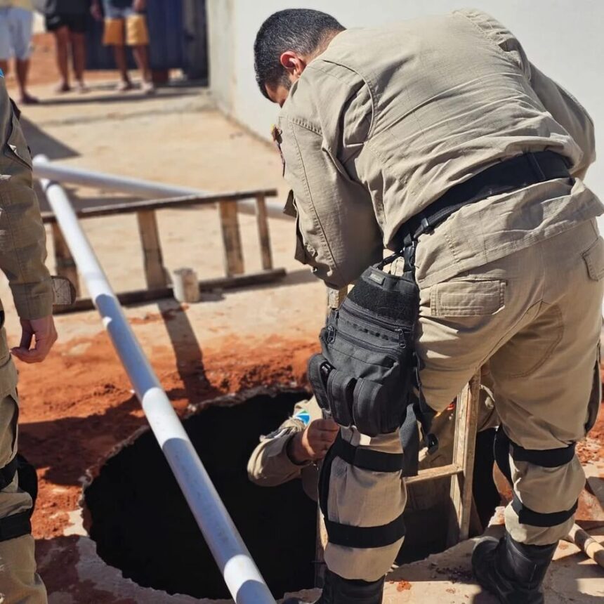 Trabalhador morre soterrado enquanto trabalhava em fossa