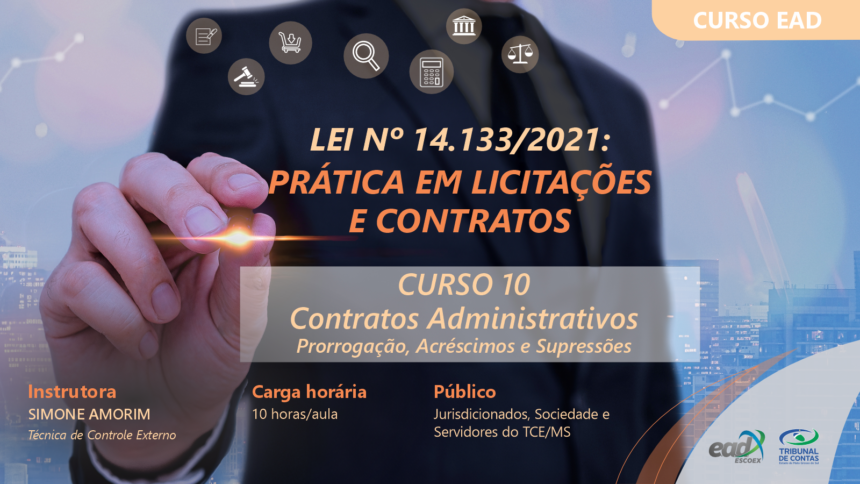 Contratos administrativos é o tema do novo curso da Escoex sobre a NLLC