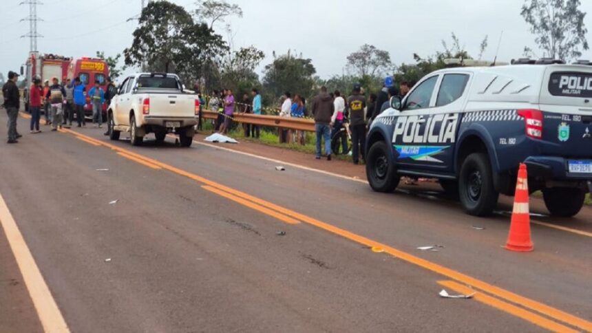 Indígena morre ao atravessar Avenida Guaicurus e ser atropelado por Hilux