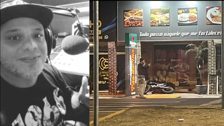 Locutor de rádio conhecido de Água Clara é encontrado morto ao lado de moto