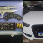 Loira em Audi branco e 2 homens são presos por atirarem em casa noturna famosa da Afonso Pena