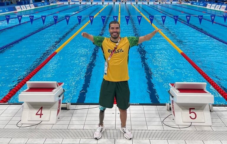 Maior medalhista paralímpico vem a Campo Grande para lançamento de livro