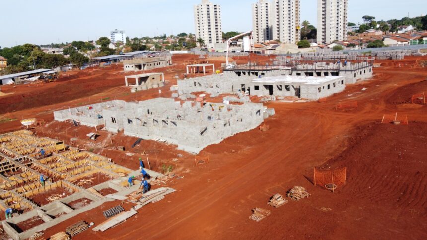 Obras do Belas Artes avançam com início da construção do segundo pavimento das torres