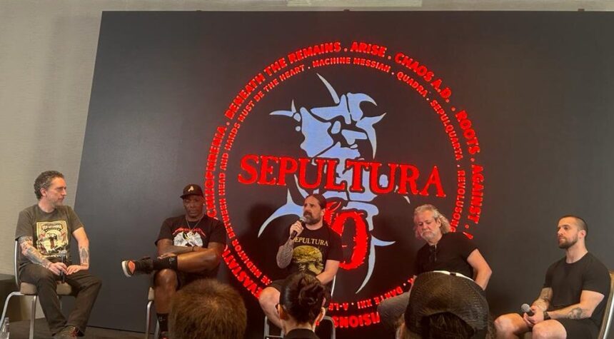 Show de despedida do Sepultura irá beneficiar famílias em situação vulnerável, na Capital