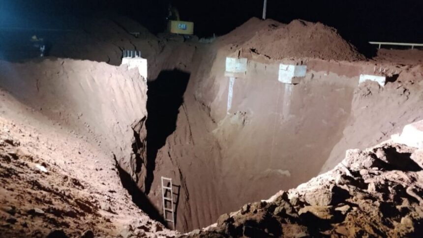 Dois trabalhadores morrem soterrados durante construção de silo em MS