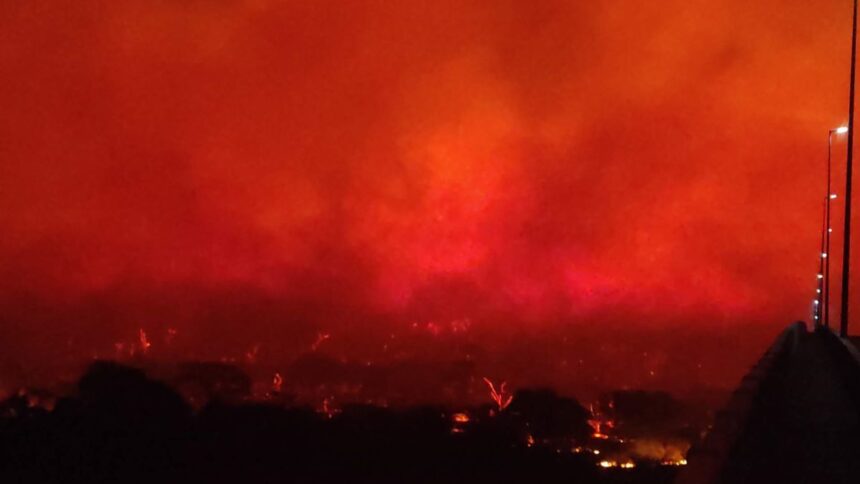 Céu vermelho