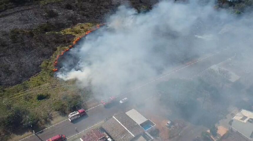 Incêndio em Ponta Porã