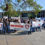 Protesto policiais civis em Campo Grande