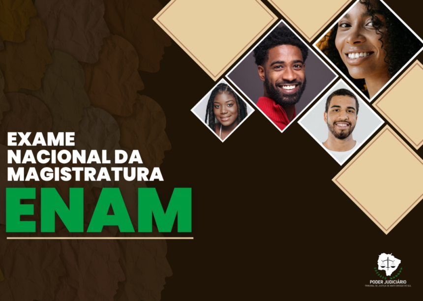 TJMS divulga lista de candidatos do ENAM que declararam negros para entrevista de heteroidentificação