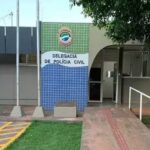 Fachada da delegacia de Terenos. (Foto: Divulgação)