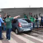 Temporais causam estragos no Sul do país e deixam milhares sem energia