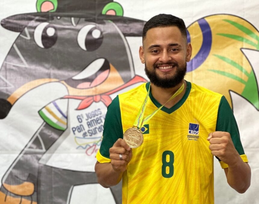 Colaborador do Sesi integra seleção brasileira campeã pan-americana de futsal de surdos