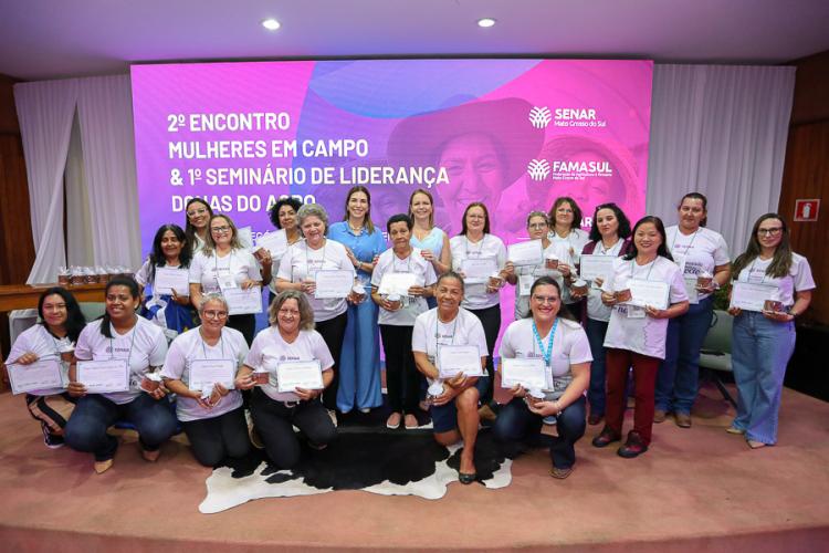 Mulheres do agro de Mato Grosso do Sul recebem homenagem do Sistema Famasul