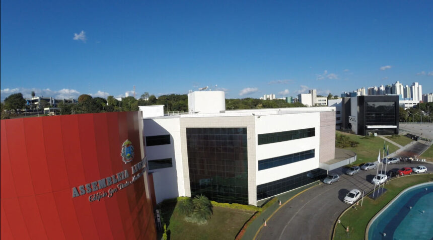 Palácio Dante de Oliveira, sede da Assembleia Legislativa de Mato Grosso. (Foto: Helder Ferreira/ALMT)