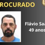 Flávio Saad é procurado por feminicídio e homicídio qualificado (Foto: Divulgação/PCMS)