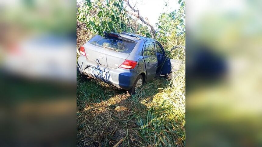 Corpo é encontrado dentro de VW Gol na BR-060, entre Campo Grande e Sidrolândia