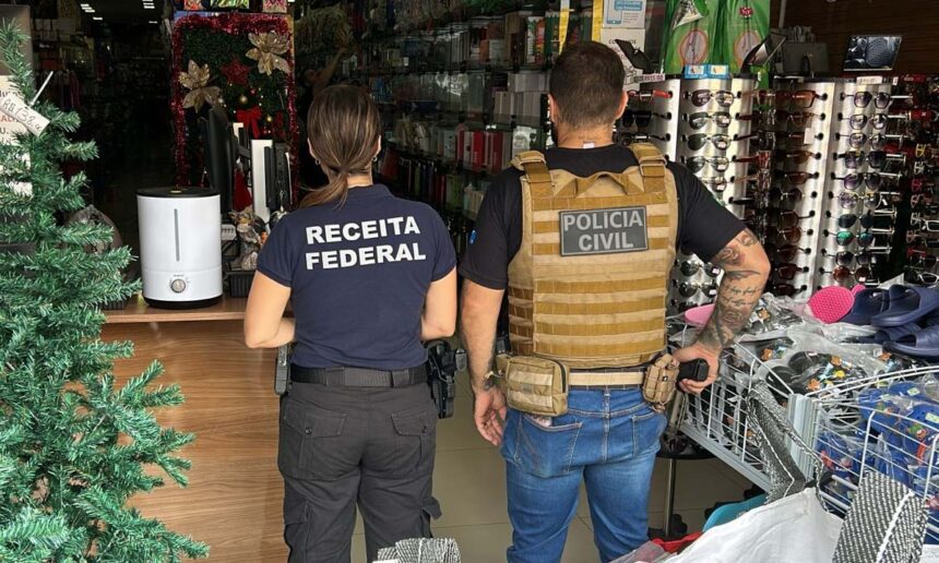 No momento, você está visualizando Receita Federal combate contrabando e produtos ilegais no comércio de Corumbá